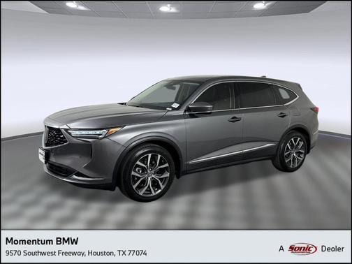Gray 2022 Acura MDX Technology