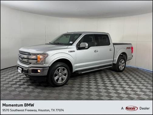 Silver 2018 Ford F-150 Lariat