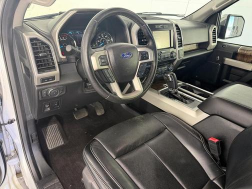 Silver 2018 Ford F-150 Lariat
