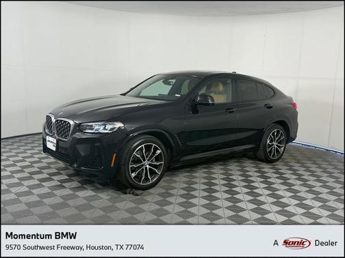 Black Sapphire Metallic 2024 BMW X4 xDrive30i