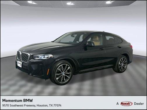 Black Sapphire Metallic 2024 BMW X4 xDrive30i