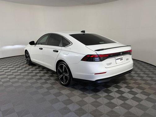 Platinum White Pearl 2024 Honda Accord Hybrid Sport