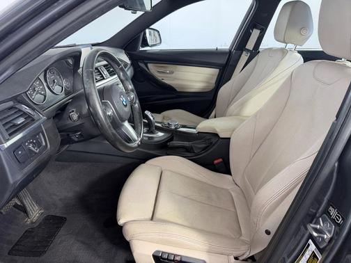 Gray 2015 BMW 328 i xDrive