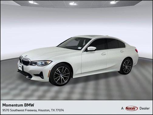 Mineral White Metallic 2020 BMW 330 i xDrive