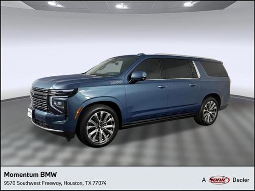 Lakeshore Blue Metallic 2025 Chevrolet Suburban High Country