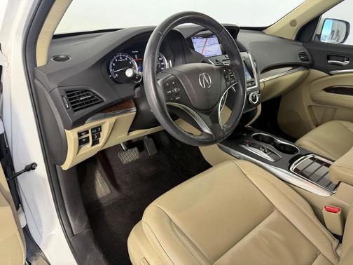 White Diamond Pearl 2017 Acura MDX 3.5L w/Technology Package