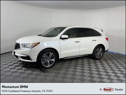 White Diamond Pearl 2017 Acura MDX 3.5L w/Technology Package