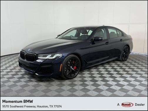 Carbon Black Metallic 2023 BMW 540 i