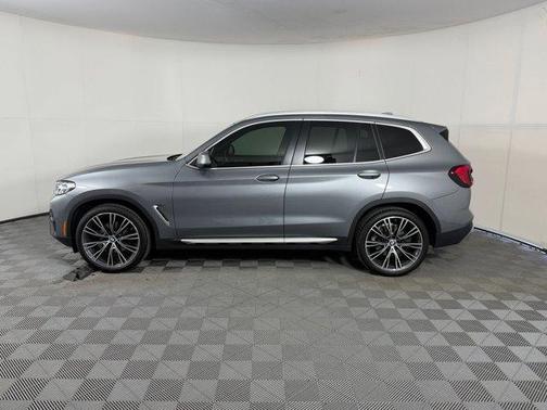 Gray Metallic 2024 BMW X3 sDrive30i