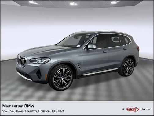 Gray Metallic 2024 BMW X3 sDrive30i