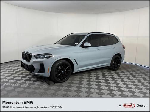 Gray Metallic 2024 BMW X3 xDrive30i