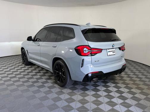Gray Metallic 2024 BMW X3 xDrive30i