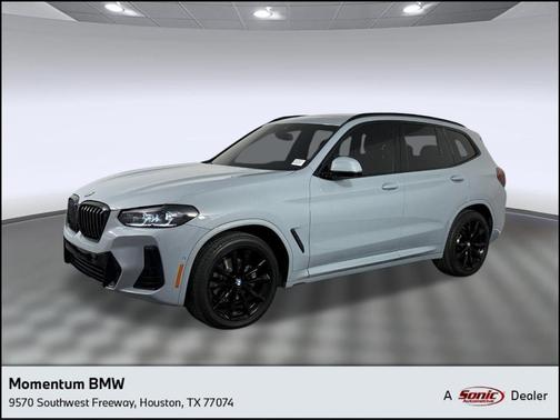 Gray Metallic 2024 BMW X3 xDrive30i