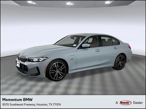 Gray Metallic 2023 BMW 330e 330e