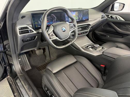 Black 2025 BMW 430 i