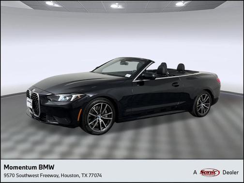 Black 2025 BMW 430 i