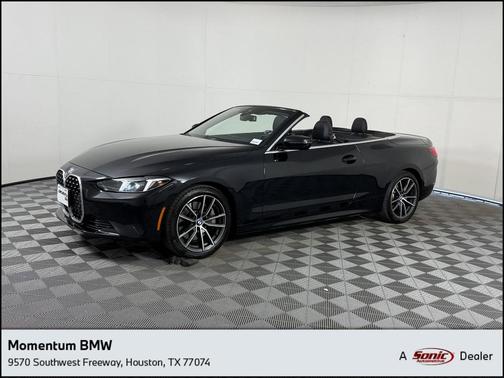 Black 2025 BMW 430 i
