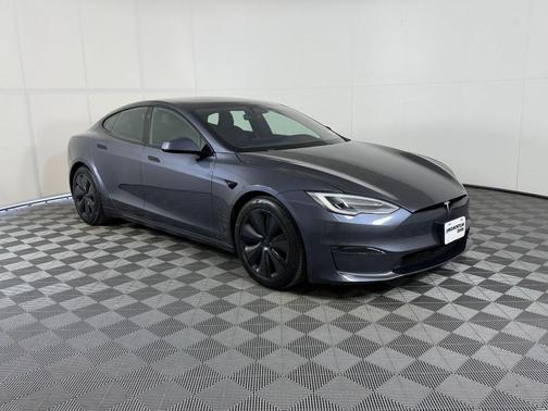 Gray 2021 Tesla Model S Long Range