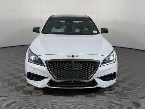 Casablanca White 2018 Genesis G80 3.3T Sport