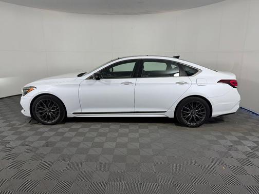 Casablanca White 2018 Genesis G80 3.3T Sport