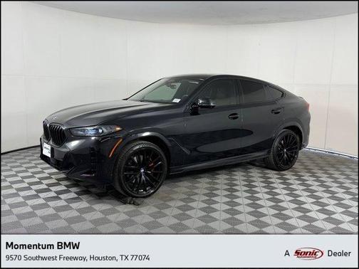 Black Sapphire Metallic 2024 BMW X6 xDrive40i