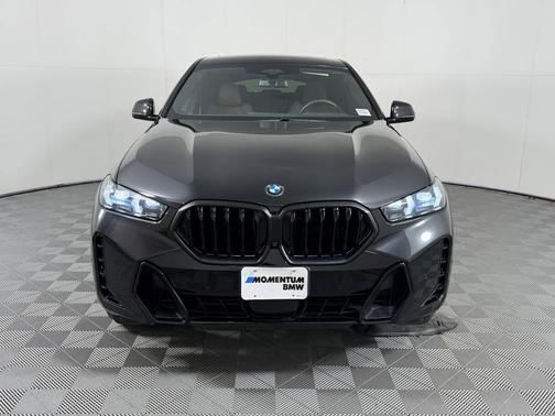 Black Sapphire Metallic 2024 BMW X6 xDrive40i