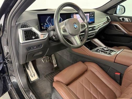 Black Sapphire Metallic 2024 BMW X6 xDrive40i