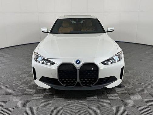 Mineral White Metallic 2023 BMW i4 Gran Coupe eDrive35
