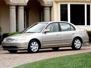 Gold 2002 Honda Civic EX