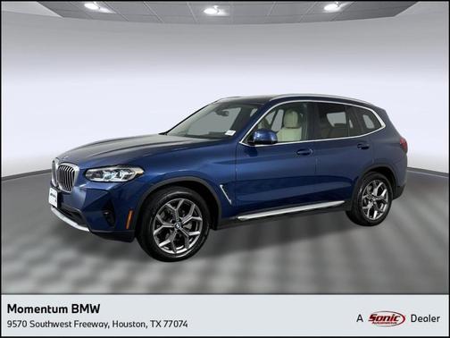 Phytonic Blue Metallic 2023 BMW X3 sDrive30i
