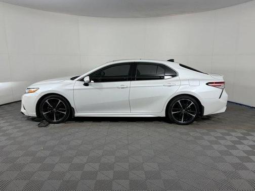 White 2020 Toyota Camry XSE