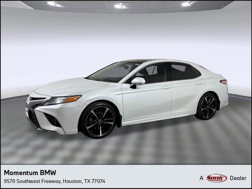 White 2020 Toyota Camry XSE