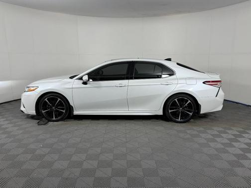 White 2020 Toyota Camry XSE