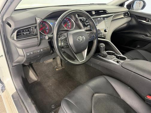 White 2020 Toyota Camry XSE