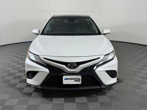White 2020 Toyota Camry XSE