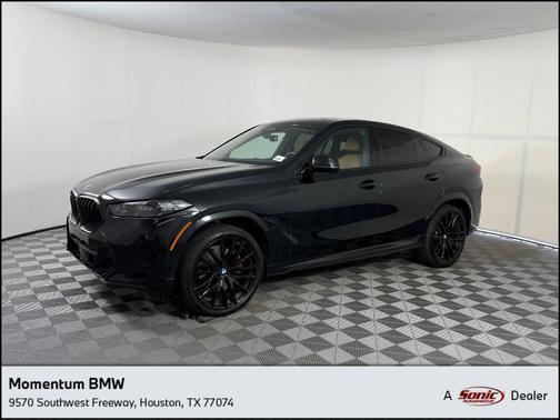 Black Sapphire Metallic 2026 BMW X6 xDrive40i