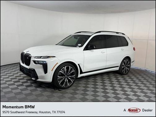 Alpine White 2024 BMW X7 M60i