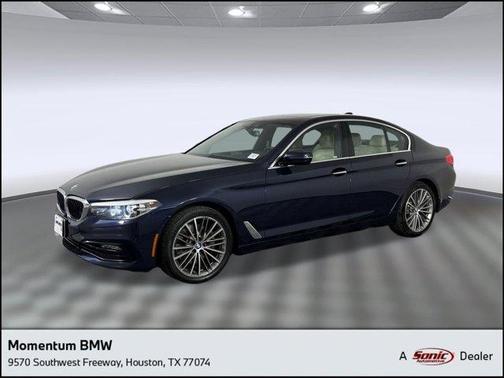 Imperial Blue Metallic 2018 BMW 530 i xDrive
