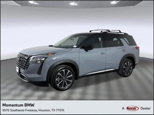 Boulder Gray Metallic 2026 Nissan Pathfinder Platinum