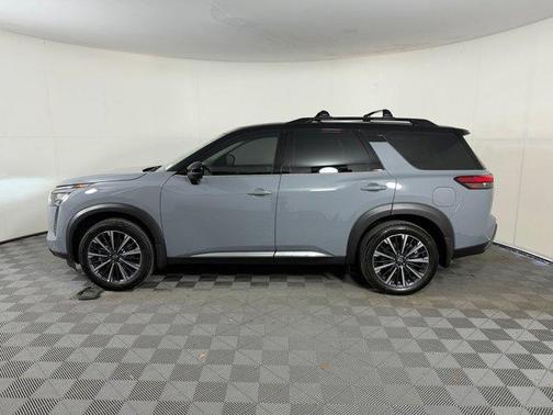 Boulder Gray Metallic 2026 Nissan Pathfinder Platinum