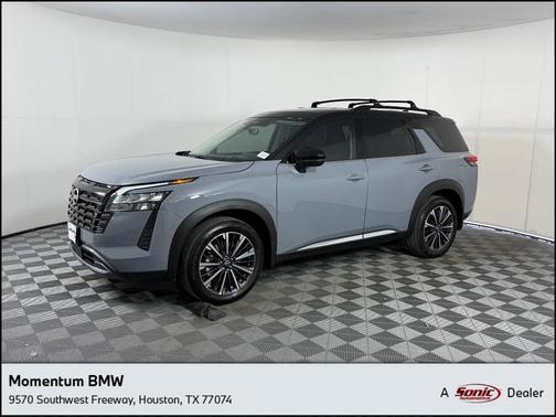 Boulder Gray Metallic 2026 Nissan Pathfinder Platinum