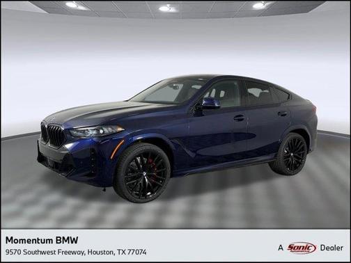 Tanzanite Blue II Metallic 2026 BMW X6 xDrive40i