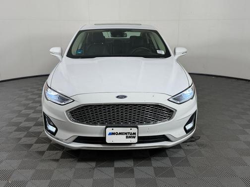 White 2020 Ford Fusion Titanium