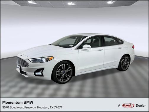 White 2020 Ford Fusion Titanium