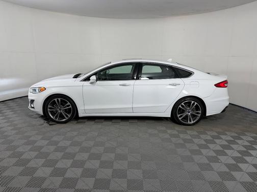 White 2020 Ford Fusion Titanium