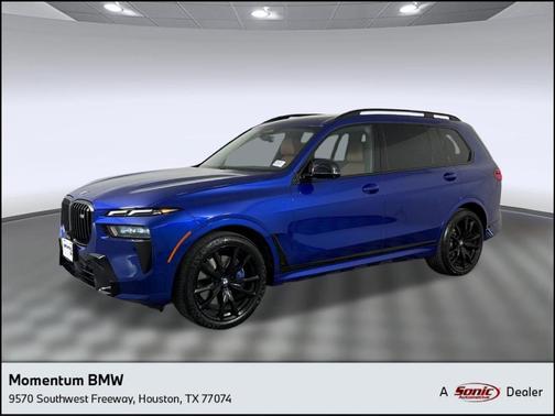 Bay Blue 2024 BMW X7 M60i