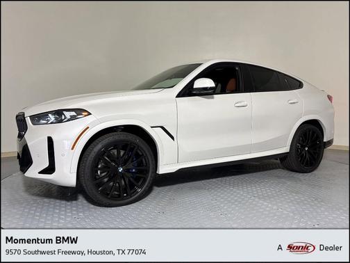 Mineral White Metallic 2026 BMW X6 xDrive40i