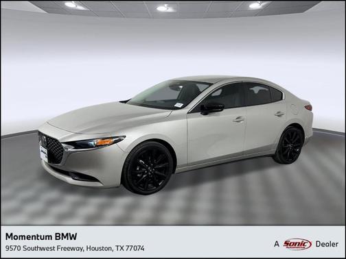 Platinum Quartz Metallic 2025 Mazda Mazda3 FWD w/Select Package