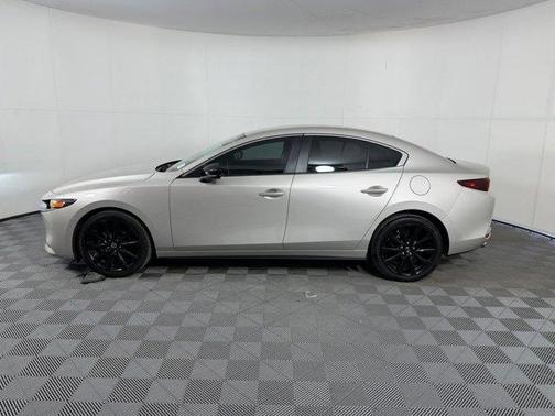 Platinum Quartz Metallic 2025 Mazda Mazda3 FWD w/Select Package