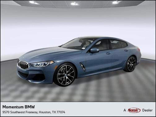 Barcelona Blue Metallic 2022 BMW 840 Gran Coupe i